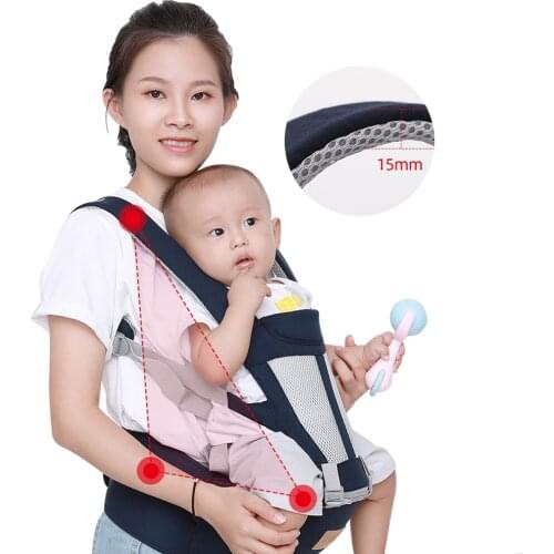 0-48 Months Ergonomic Baby Carrier Backpack With Hip Seat For Newborn Multi-function Infant Sling Wrap Waist Stool Baby Kangaroo