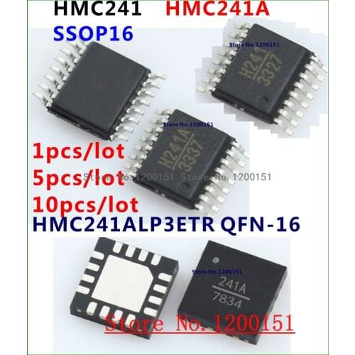 HMC241 HMC241A SSOP-16 HMC241ALP3ETR QFN-16