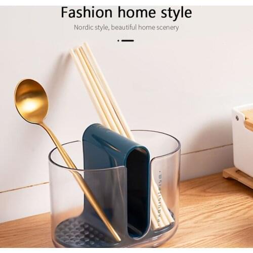 Chopsticks Basket Rack Kitchen Utensils Spoon Storage Box Draining Multifunctional Household Chopsticks Cage Chopstick Holder