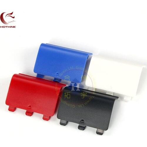 HOTHINK 40pcs/lot New Replacement black battery cover cap door back shell case for xbox one controller xboxone gamepad