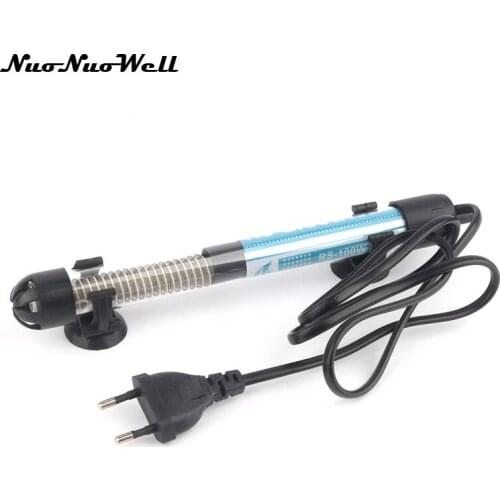 NuoNuoWell 220-240V 25/50/100/200/300W Aquarium Heater Rod Temperature Controller Submersible for Fish Tank