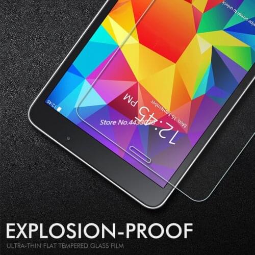Full Covers 9H Tempered Glass For Samsung Galaxy Tab 4 7.0 LTE T230 T235 Tab4 7.0 inch Screen Protector Protective Film