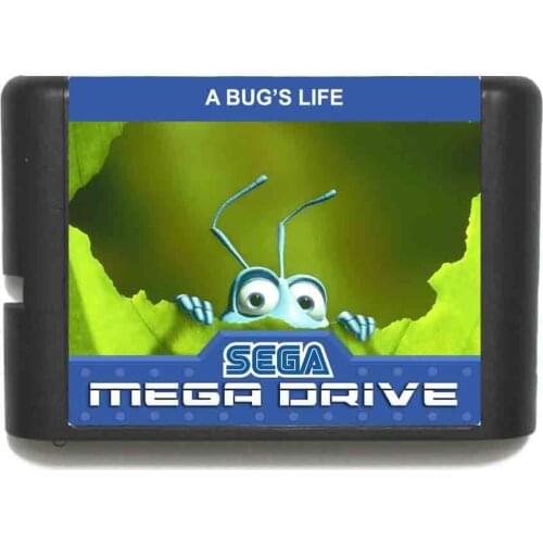 A bugs Life 16 bit MD Game Card For Sega Mega Drive For Genesis