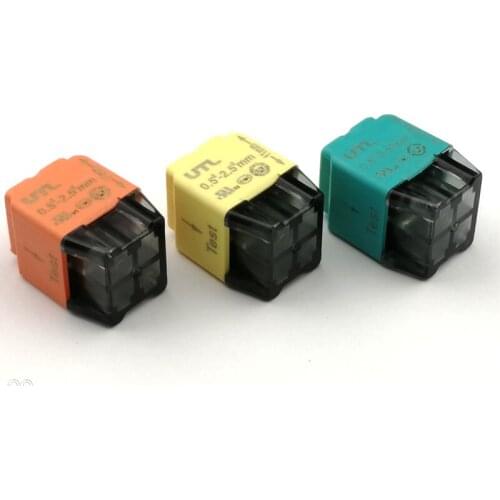 Push in type easy fast wiring connector terminal for lighting