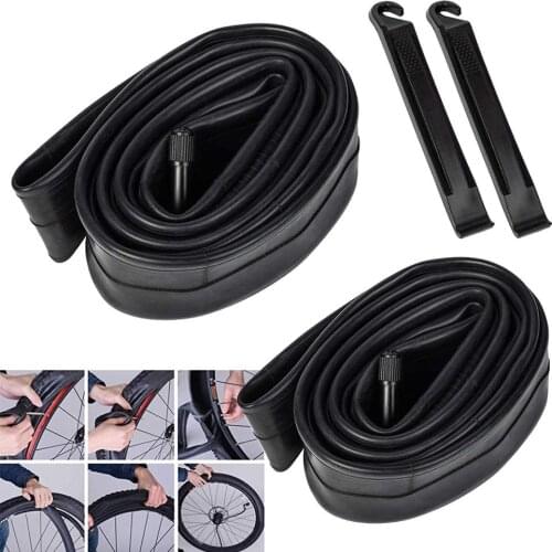 2Pcs 12/14/16/18/20/22/24/26inchx1.75/2.125 Bicycle Tyre Bike Inner Tube American Type Tire Repair Tools For Motorcycles