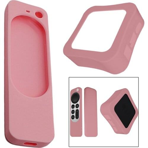 Silicone Case for Apple Controller Cover Compatible for Apple TV 4K 2021 Colorful Soft Skin-Friendly Anti-Slip Replace