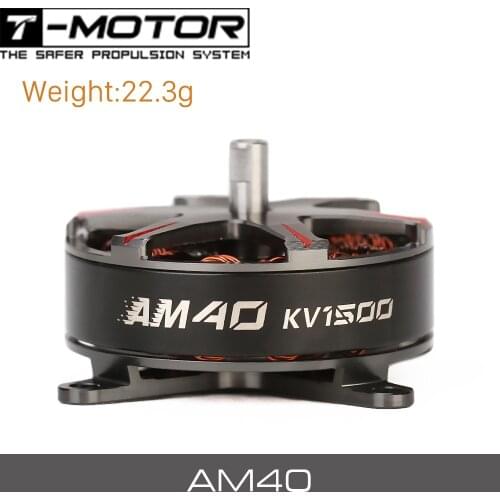 T-MOTOR AM40 3D Brushless Motor 2-3S For RC Fixed-wing Airplane Drone KV1500 KV1850