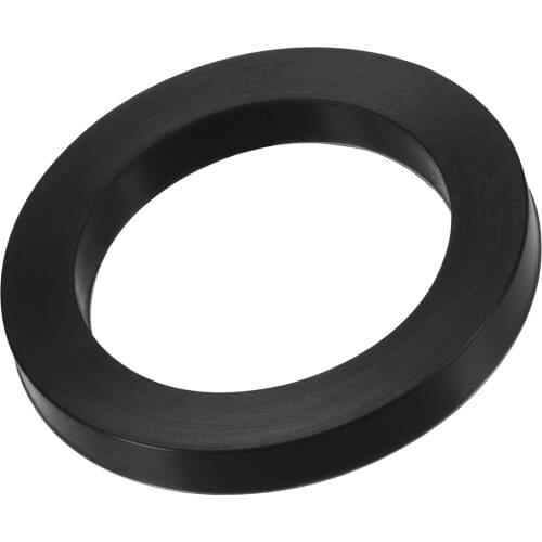 Uxcell 1-1/2" DN40 Nitrile Rubber Flat Washer Gasket for Wrench Type Quick Joint
