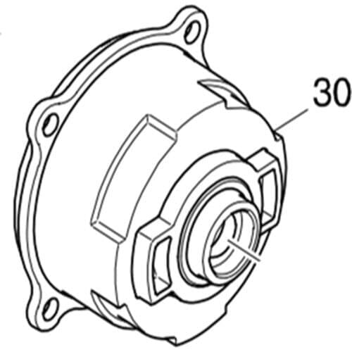 Internal gear box assembly for Makita DTW280RFE DTW281RFE DTW284 DTW285 142389-1