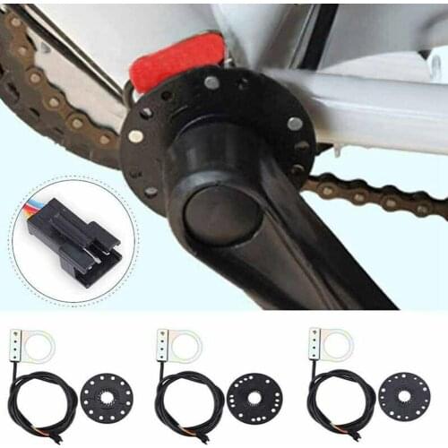 Assistent Sensor 1PC Durable Connector Plug Electric Bicycle Accessories Left Side Pedal E-bike PAS System Speed Sensor