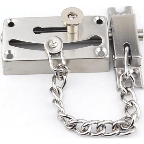 High security,Stainless steel Anti-Thief Door Chain bolt/latch/Lock,18cm Safety chain buckle,Protecting the family