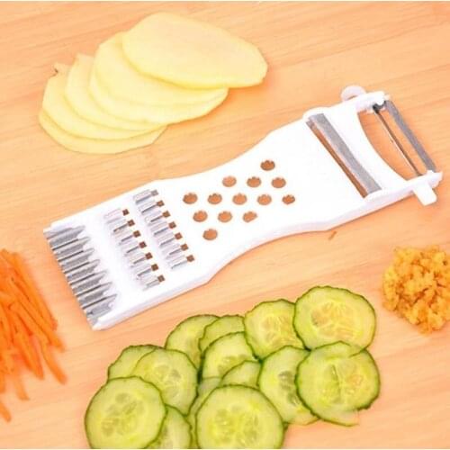1pcs Household Kitchen Multifunction Vegetable Cutter Potato Shredder Radish Shredder Cucumber Slicer Manual Peeler Kitchen Tool