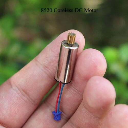 11 Teeth 0.3 Module NdFeB 8520 Coreless DC Motor DC 3.7V 46000RPM High Torque Motor Strong Magnetic Motor For Airplane Model