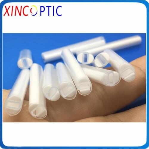 12Fiber Ribbon Fiber Optic Splice Protection Sleeve With Double Ceramic,12Core 40mm Heat Shrinkable Tube For Splice Closure