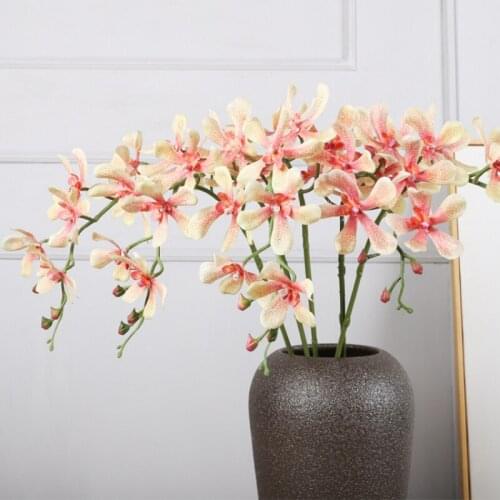 3d Dairan Artificial Flower for Wedding Party Home Floral Arrangement Decoration Orchid Fake Flowers