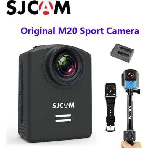 Free Shipping!! Newtest SJCAM M20 Wifi Gyro Sport Action Camera HD 2160P 16MP Bluetooth watch self timer lever remote control