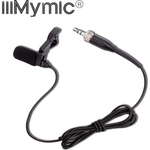 Large Sound-absorbing !! Professional Lavalier Lapella Condenser Microphone Clip Mic for Sennheiser Bodypack TRS 3.5mm Screw Jac