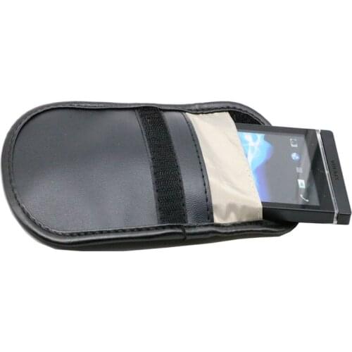 Faraday Card Car Key Case FOB Signal Blocker Bag RFID Shield Key ID Card Bags Organizer for Privacy Protection DK0491