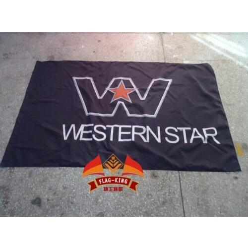 For Western Star Trucks Racing flag, Best Nitro , polyster 90*150 CM flag,flag king