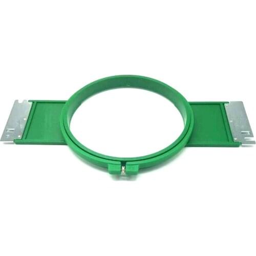EMBROIDERY SPARE PARTS Tajima GREEN Hoops 180mm round shape Total Length 355mm TAJIMA tubular frame TAJIMA tubular hoop