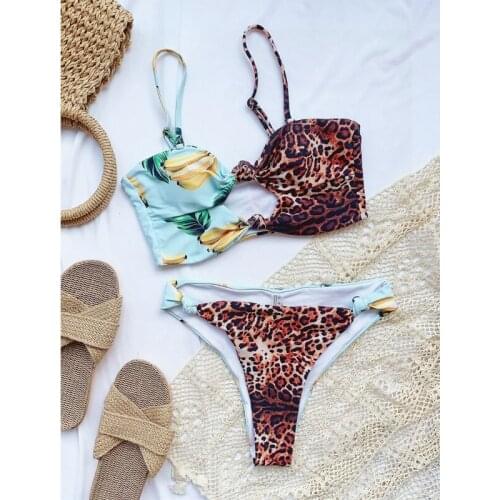 Bikini Bathing suit Beach wear set sling Low waist tankini swimming suit Beach wear 2021 girls swimwear Sexy lady swimsuit women