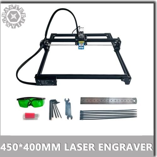45*40cm with 32-Bit Control board Laser Engraving Cutting Machine 7w 15w 20w 40W Laser Printer DIY CNC Router Laser Engraver