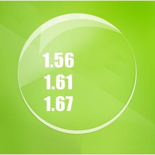 1.56 1.61 1.67 1.74 Index Prescription Lens Resin Aspheric Glasses Lens for Myopia/Hyperopia/Presbyopia Eyeglasses Lenses