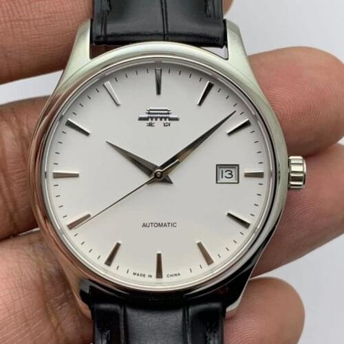 Beijing Watch Stainless Steel Sapphire Waterproof Calendar Automatic Mechanical Watch Mens Watch Minimalist Watch Simple Dial