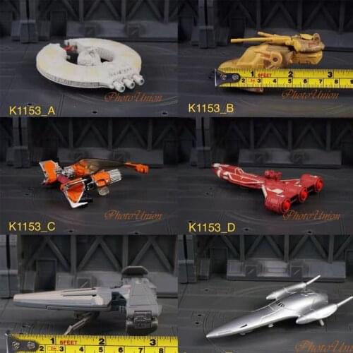 Genuine Star Wars PVC Metal Spacecraft Alloy Diecast Spaceship Model Toy Collection Children Gifts