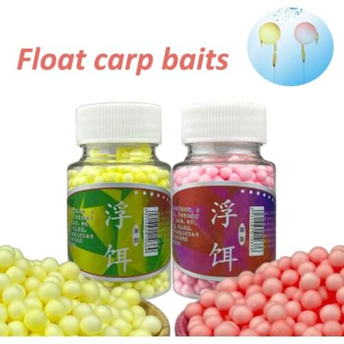 Carp Fishing Bait Lure Pop Ups 170~900pcs/Bottle Float Ball Floating Bead Boilies 4-9 mm Sweet Fishy Smell Carp Hair Rig Pesca
