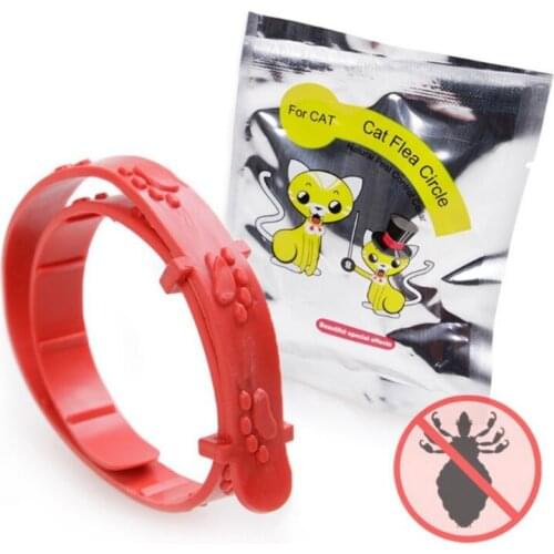 Adjustable Kitten Accessories Puce Flea Collars For Cats Flea And Tick Collier Pour Chat Cat Accesories Anti Tick Mite Acari E