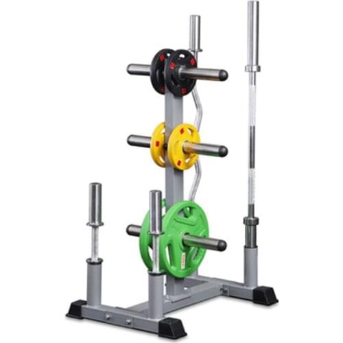 Large hole barbell sheet storage rack small hole barbell bar dumbbell storage rack household bracket placement shelf
