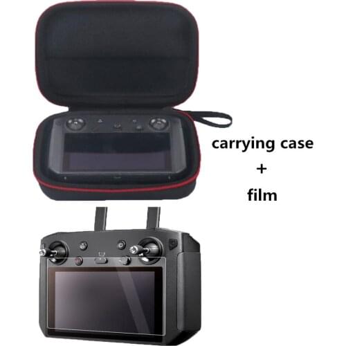 Smart Controller Storage Bag Portable Bag for DJI Mavic 2 Control Protective Screen Film for Smart Control Protective Box film