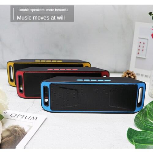 Outdoor Car Dual Speakers Low Artillery Card Bluetooth Speaker Multifunctional Bluetooth Speaker