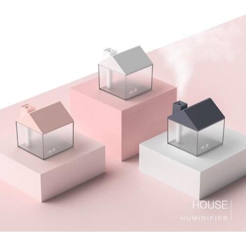 USB House Humidifier 250ml Ultrasonic Air Mist Maker Portable Aroma Essential Oil Diffuser Color Night Lamp Humidificador