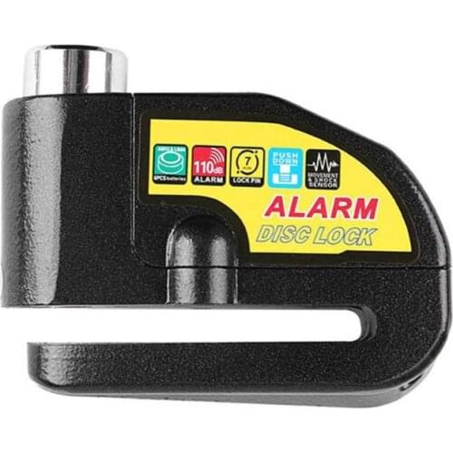 Bike Accessories Anti-theft Lock Disc Cycling Brake Bicycle Waterproof Alarm Corrosion Resistance Vibration Weather Resistance