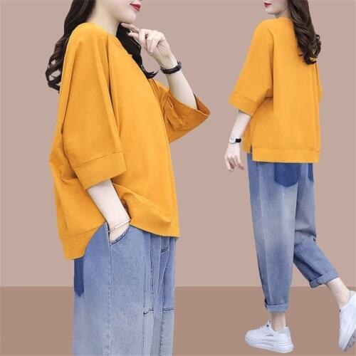 Women 2021 spring summer Fashion Tracksuit Female Sports Pants Suit 2 Piece Set Top Jeans Casual Sets 4XL