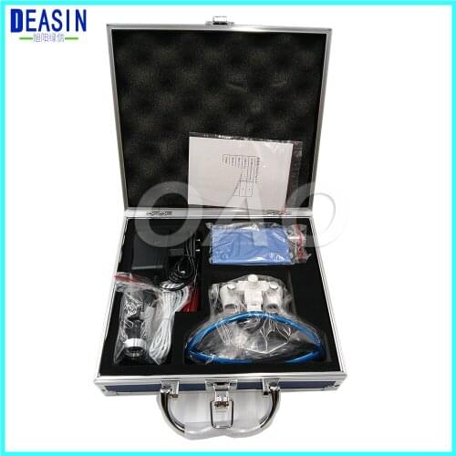 Dental Magnifier Dentist headlamp Loupe wIth metal case package 2.5X 3.5X available