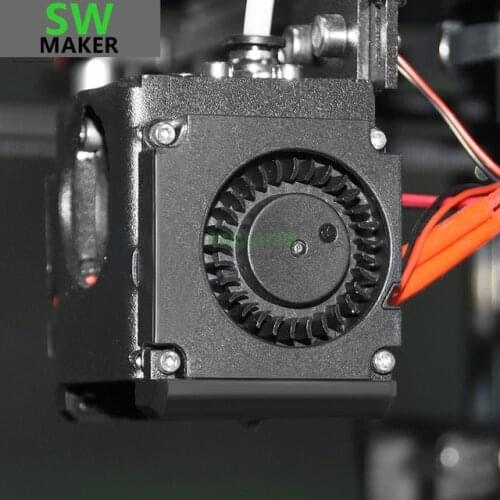 1set 4010 Square Turbine Cooling Fan with Heat dissipation ventilation nozzle fan for TEVO Creality CR-10 ender 3D printer parts