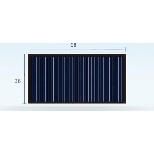 10pcs 6836 5V DIY Solar Panel Charger Kit Solar Cell Polycrystalline Photovoltaic Panel Solar power generation Battery Charger