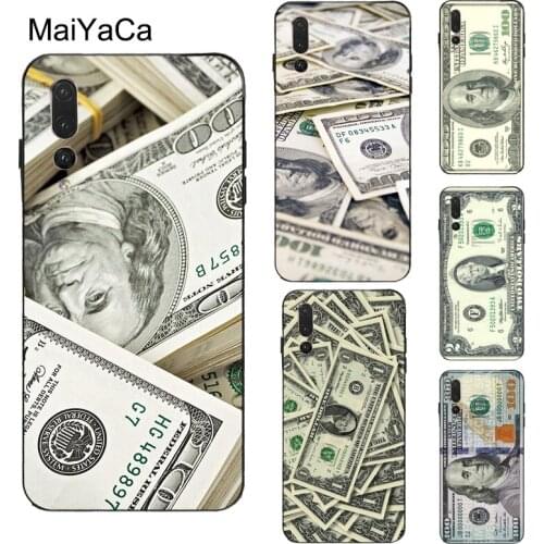 MaiYaCa Money Dollars Cash Case For Huawei Honor 8X 9X 9 10 Lite 20 Pro 10i 7A Pro 7C 8A 8C 8S Y6 Y9 Y7 2019 Nova 5T