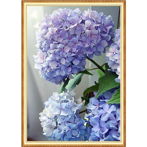 Hydrangea Flower full square diamond 5D DIY Diamond art 3D Diamond painting Kit cross stitch diamond mosaic photo home decor