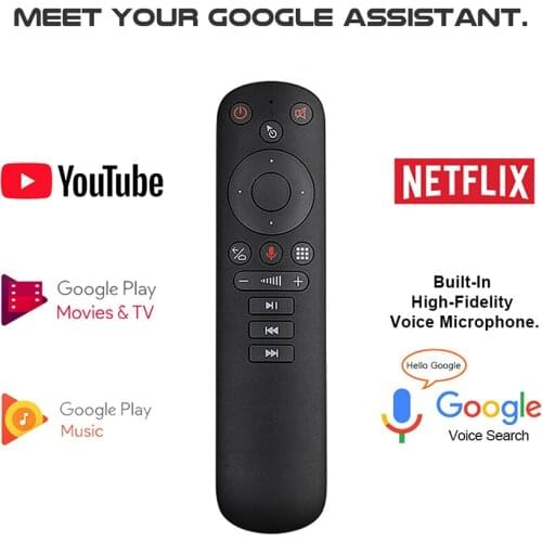 G50S Voice Remote Control Air Mouse Gyroscope2.4G Wireless with IR Learning Microphone for Android TV Box X3 Pro H96 Max X96 Max