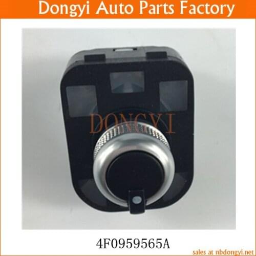 Chrome Mirror Switch OE No. 4F0959565A