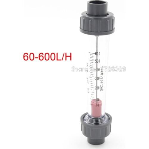 LZS-15D Pipeline Water Rotameter 60-600L/H Liquid Flow Meter Water Flowmeter