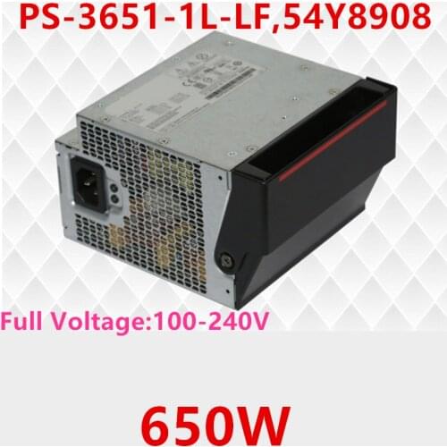 New Original PSU For Lenovo Workstation P500 P700 P710 650W Power Supply PS-3651-1L-LF 54Y8908