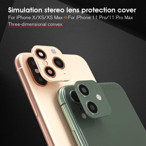 New Second Generation Camera Lens For iPhone XS MAX X XR Seconds Change For iPhone 11 Pro MAX 11Pro 11 Flash Flashlight Normally
