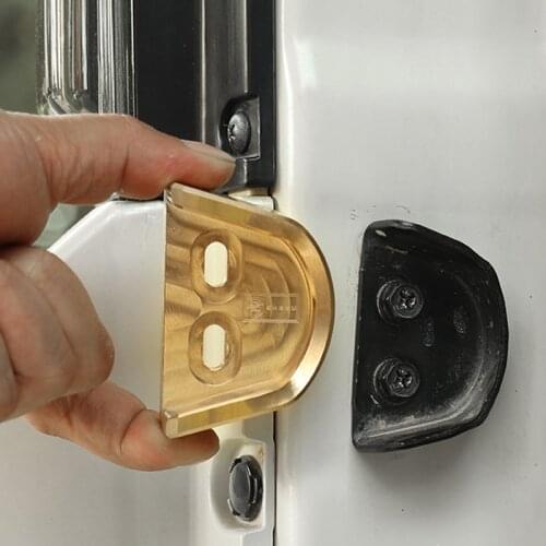 For Mitsubishi Pajero V97V93V87V73 Rear Tailgate Limiting Stopper Cover Car-styling Car Door Lock Buckle Accessories