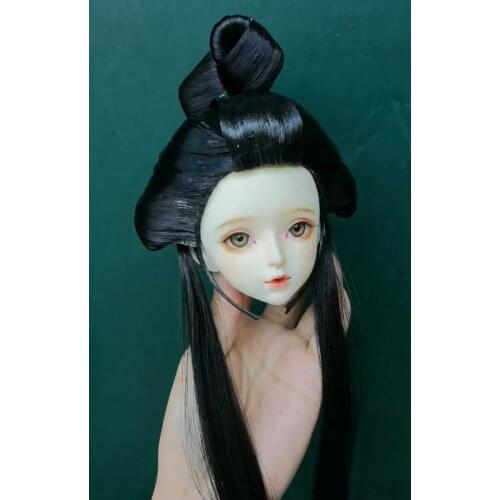 Blyth 1/8 1/6 1/4 1/3 BJD/SD Wig Doll Accessories Ancient Costume Long Hair Retro Wigs For BJD/SD YOSD MSD SD13 Big Girl C1358