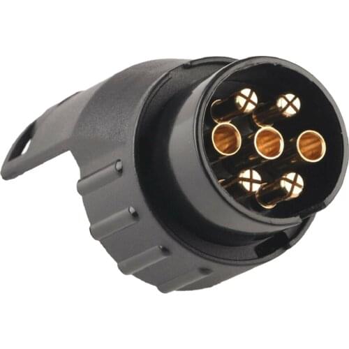 13 Pin Plug To 7 Pin Socket Adaptor Converter Towing Trailer